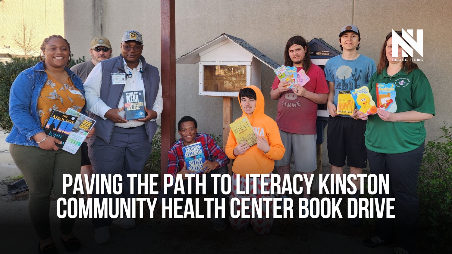 Kinston Community Health Center Book Drive Leads the Way to Literacy