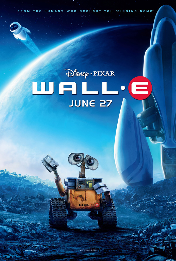 Wall-E Pixar movie poster final onesheet