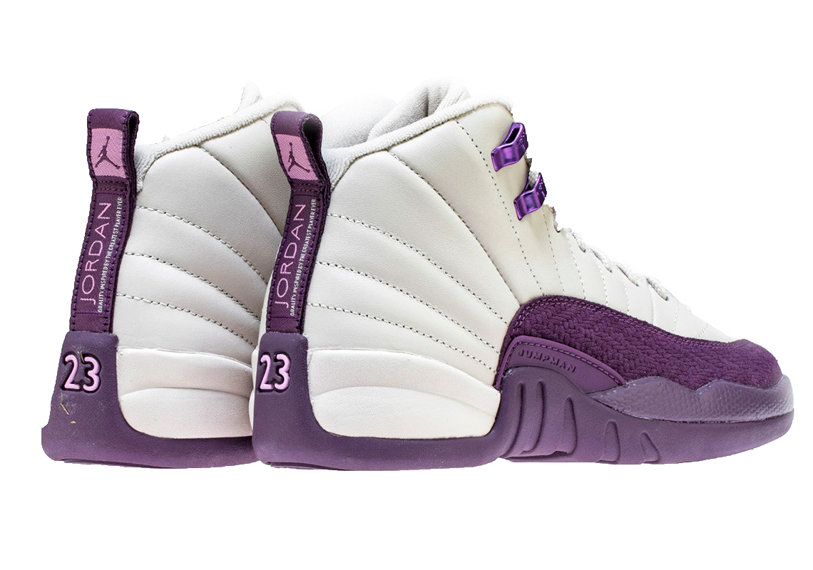 purple jordans 12