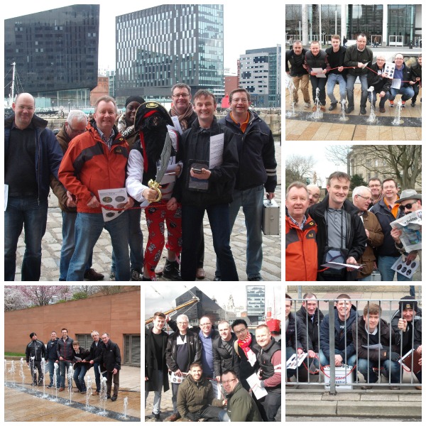 Team building in Liverpool with our Team Adventure treasure hunt