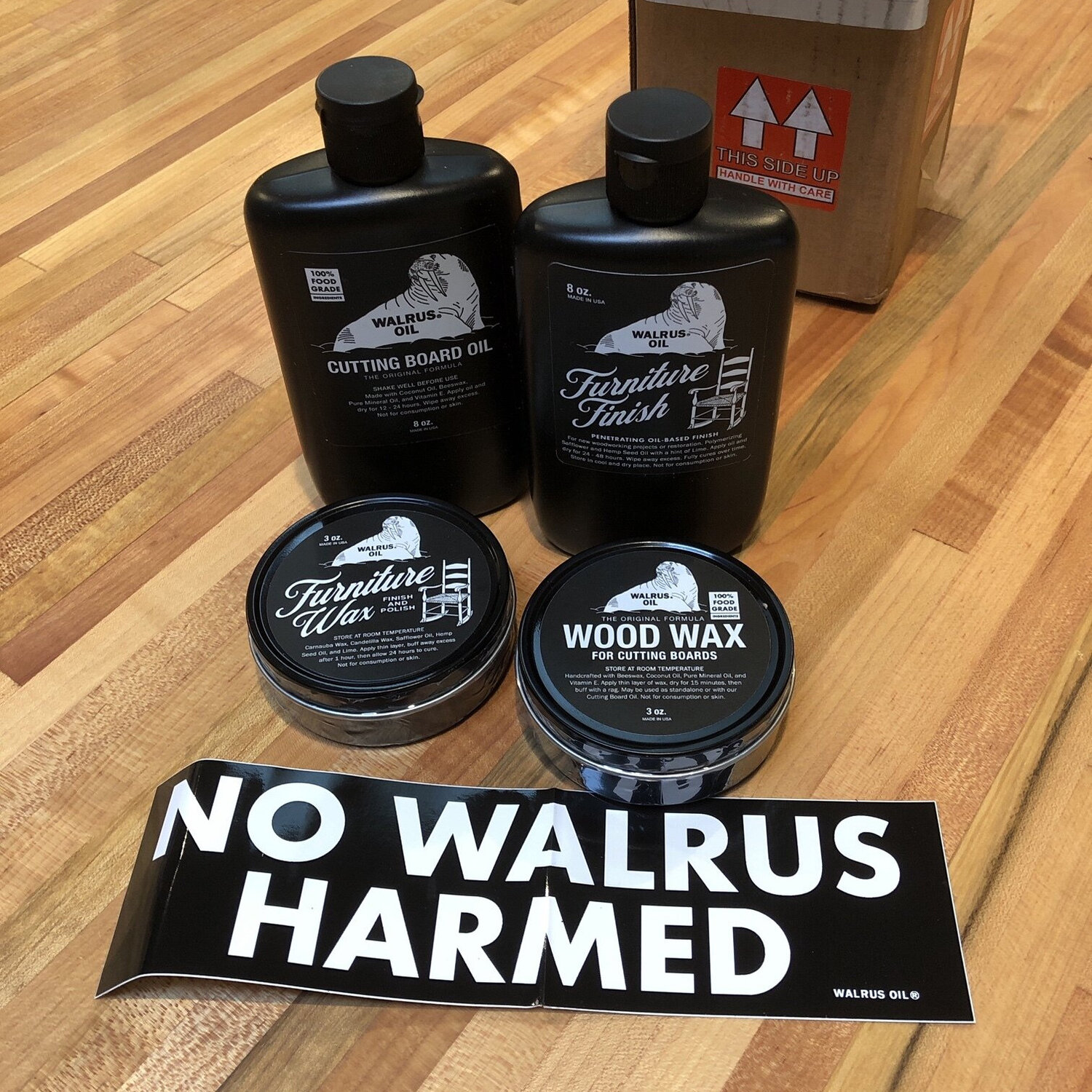 Walrus Oil Cutting Board Oil 8 Ounce