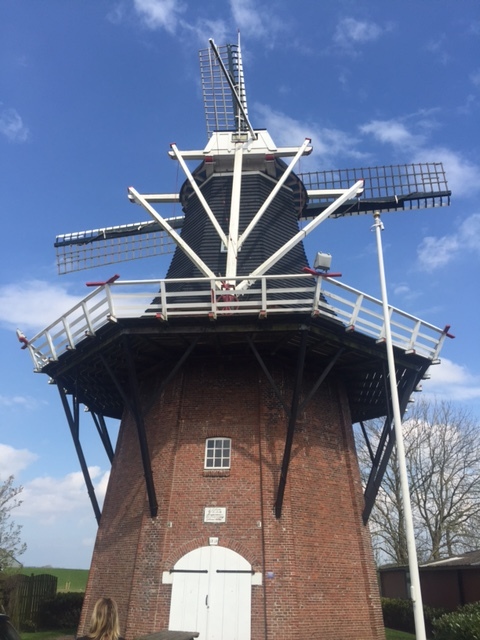  Windmill in Vierhuizen, Netherlands    