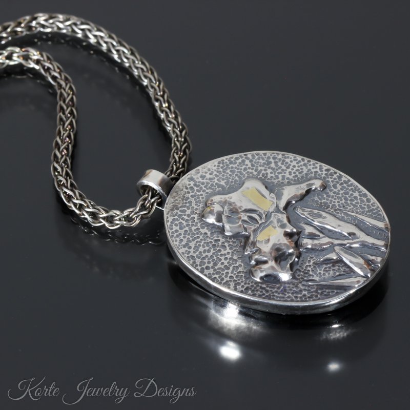Iris Pendant — Korte Jewelry Designs