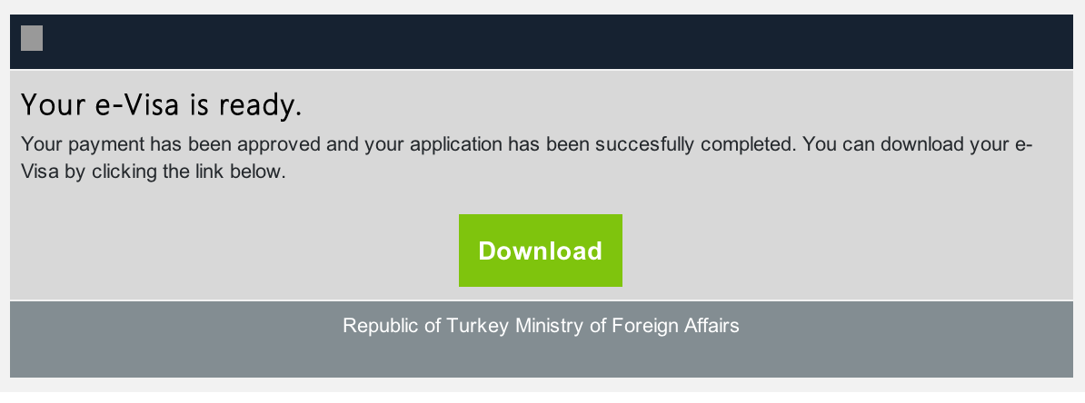 Turkey download email