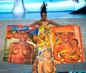 Miss Angola 2012's National Costume
