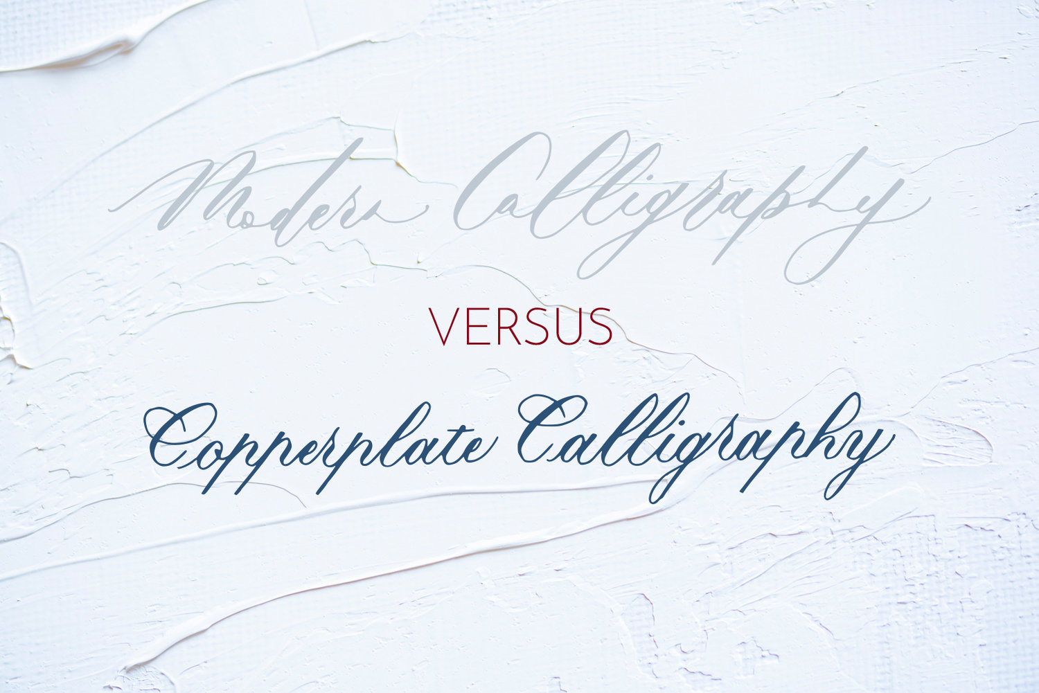 What is modern calligraphy? — Olive & Reid Studio