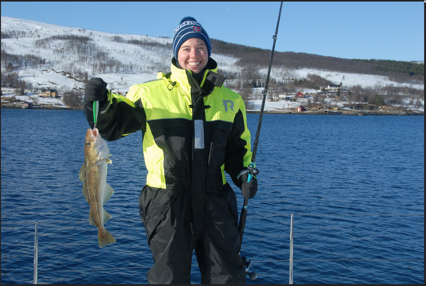 Sailing | Tromso | Fishing | Happy american guest