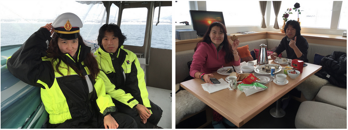 #Sailing | #RELAX | #Tromso | Chineese Guests | #Arctic #Princess