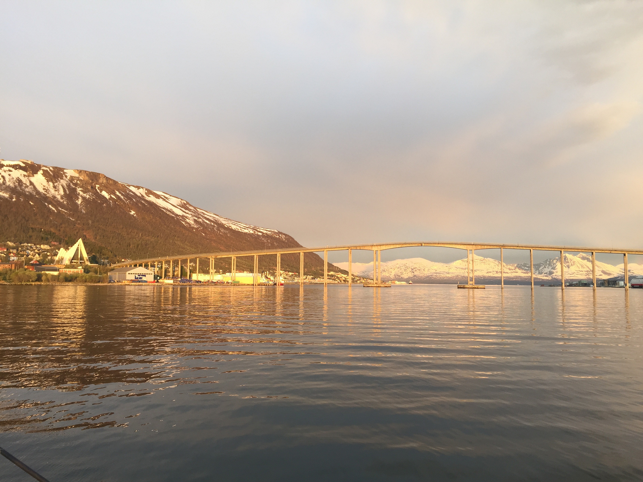 #midnightsun | Tromso | Arctic Princess | Bridge