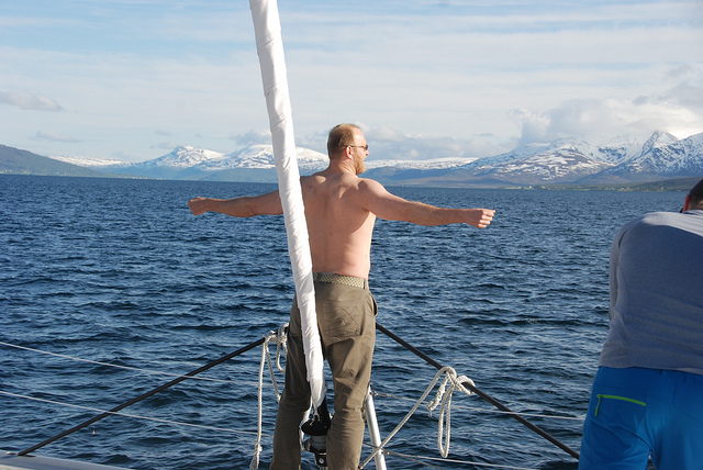 Before wedding | #sailing |#Tromso | #Arctic Pincess