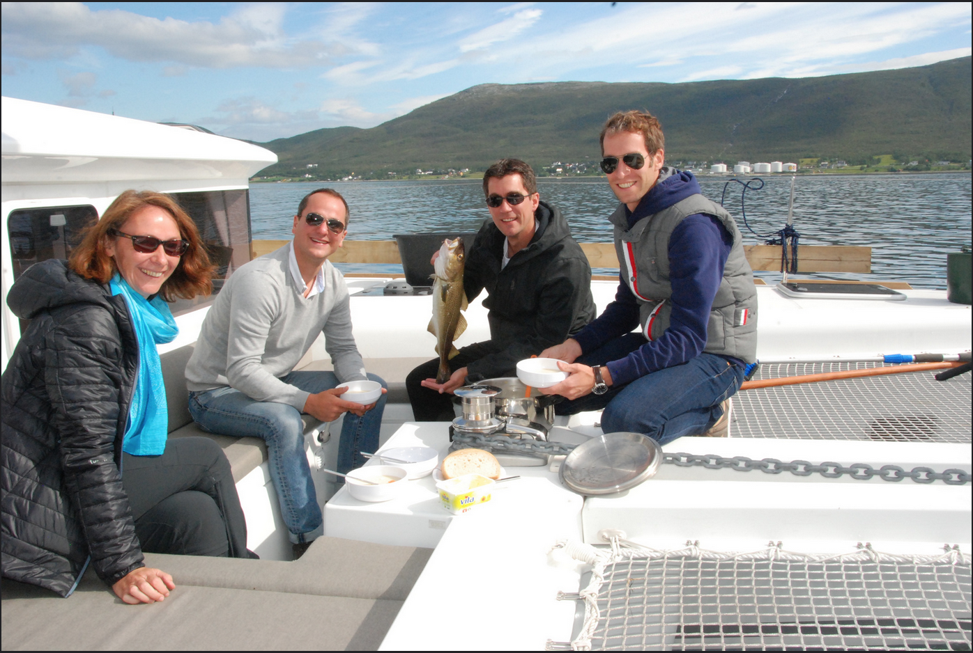 Sail and relax | #Tromsoe | #Fishing |Dinner