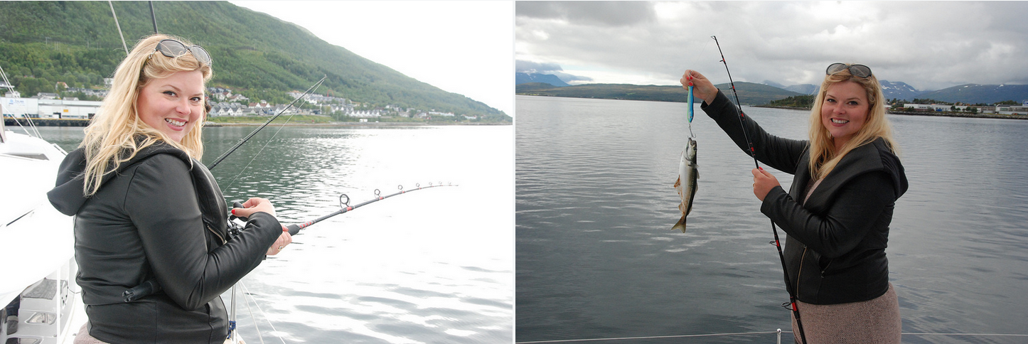 #Sailing | #Tromso | #Fishing | Happy canadian guest