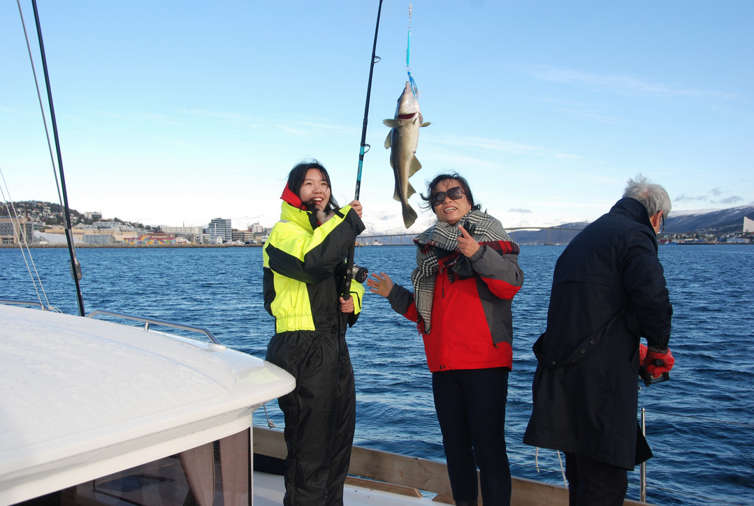 Fishing | Chineese guest | Tromso