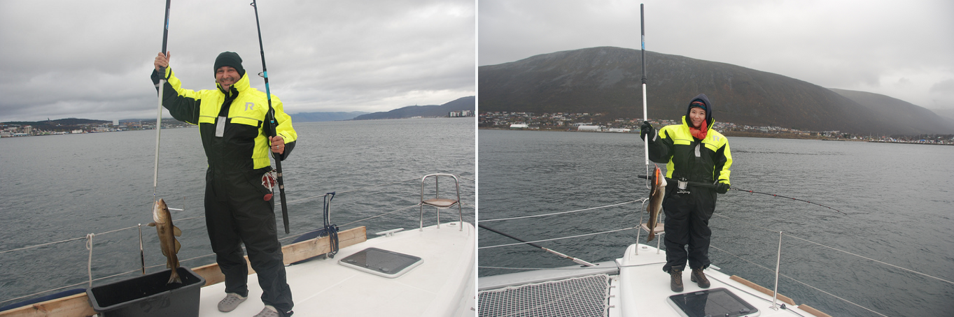 Heavy weather | US guests | Fishdinner | Arcticprincess | Tromso