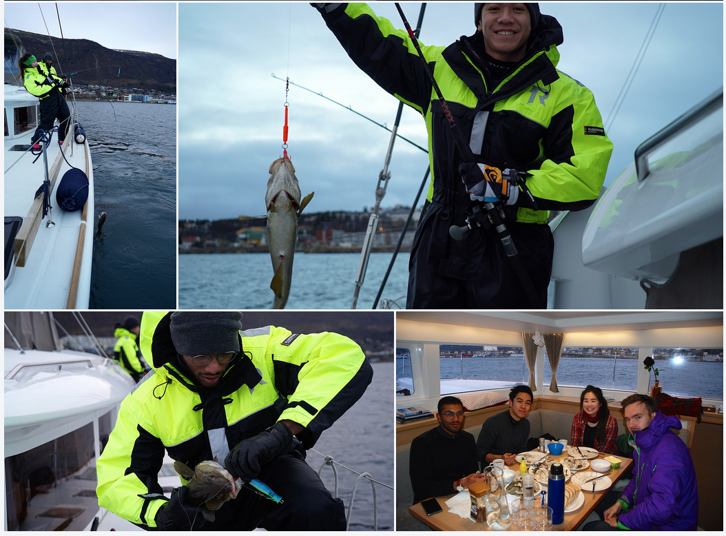 Fishing | Arctic Princess | Tromso | Guests from Singapore