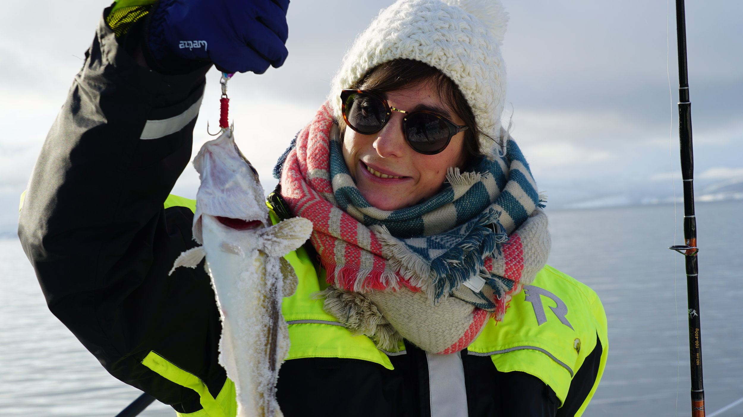 #Selfcaught #fishdinner| #Arctic Princess | #Tromsø | Guests from France & Norway