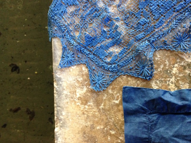 The French Muse experience Indigo dying workshop