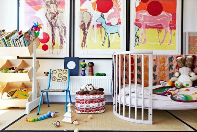 colourful kids bedroom from Melbourne based photographer Armelle Habib.