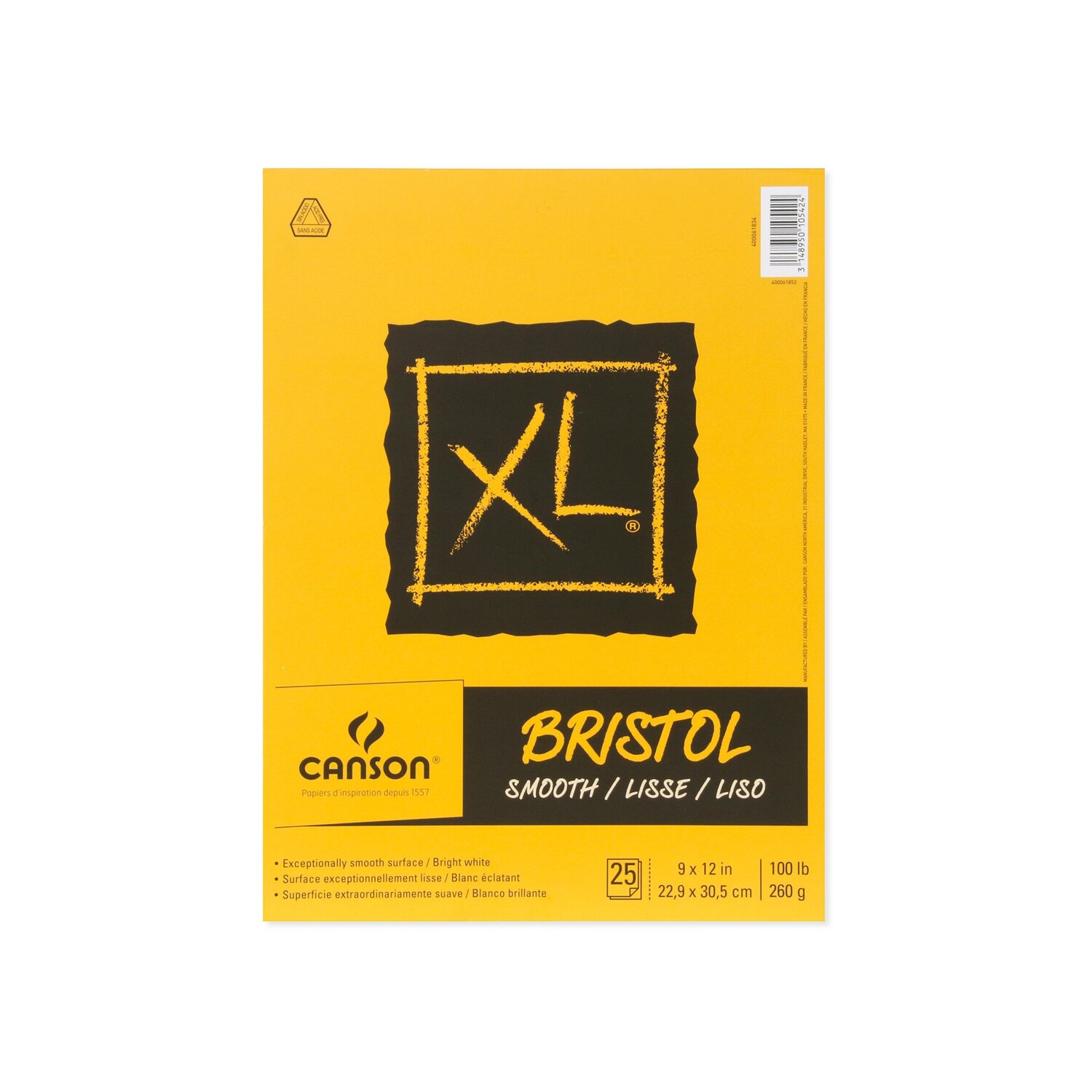 XL Bristol Sketchbook Pads, Bristol Paper, Canson