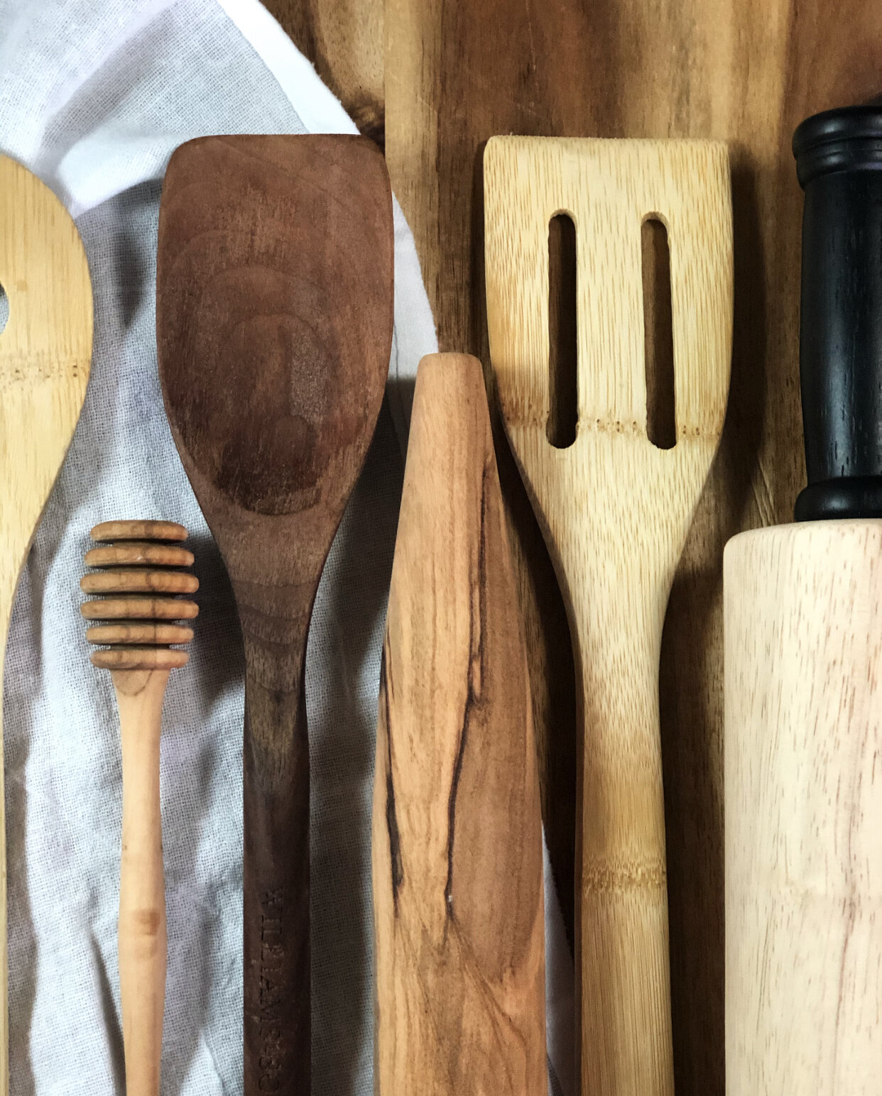 wooden utensils
