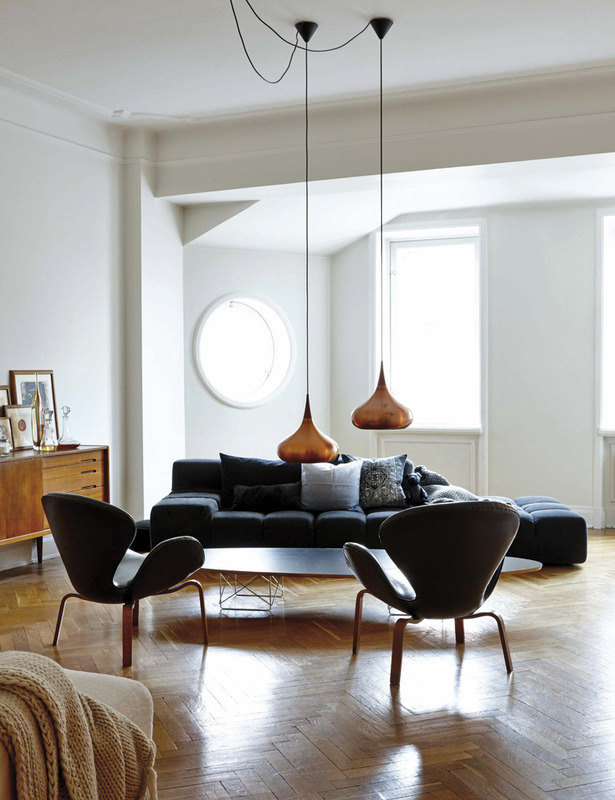 50s inspired livingroom