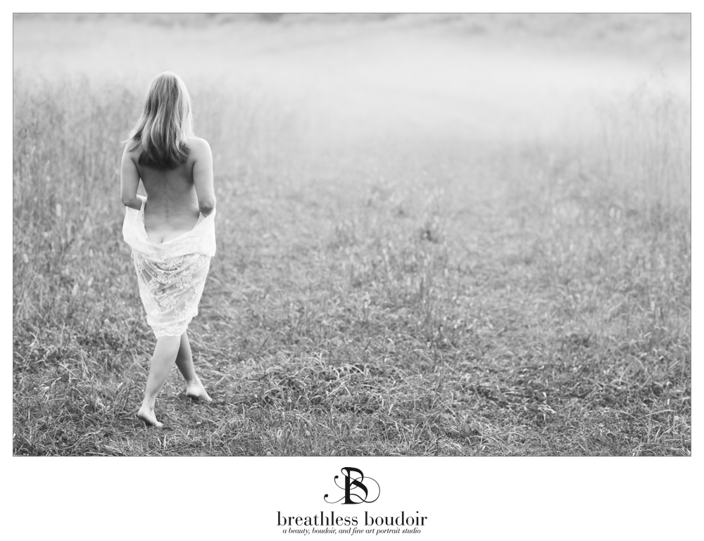 charlottesville fine art photography black and white nude in nature