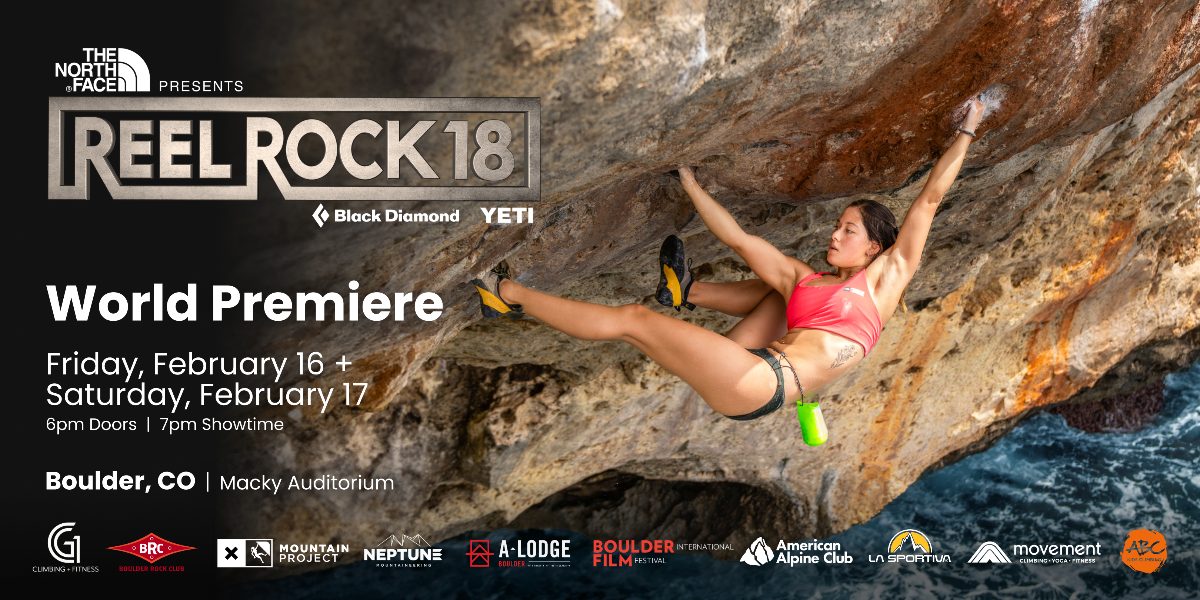 Reel Rock 18 World Premiere — Boulder Climbing Community