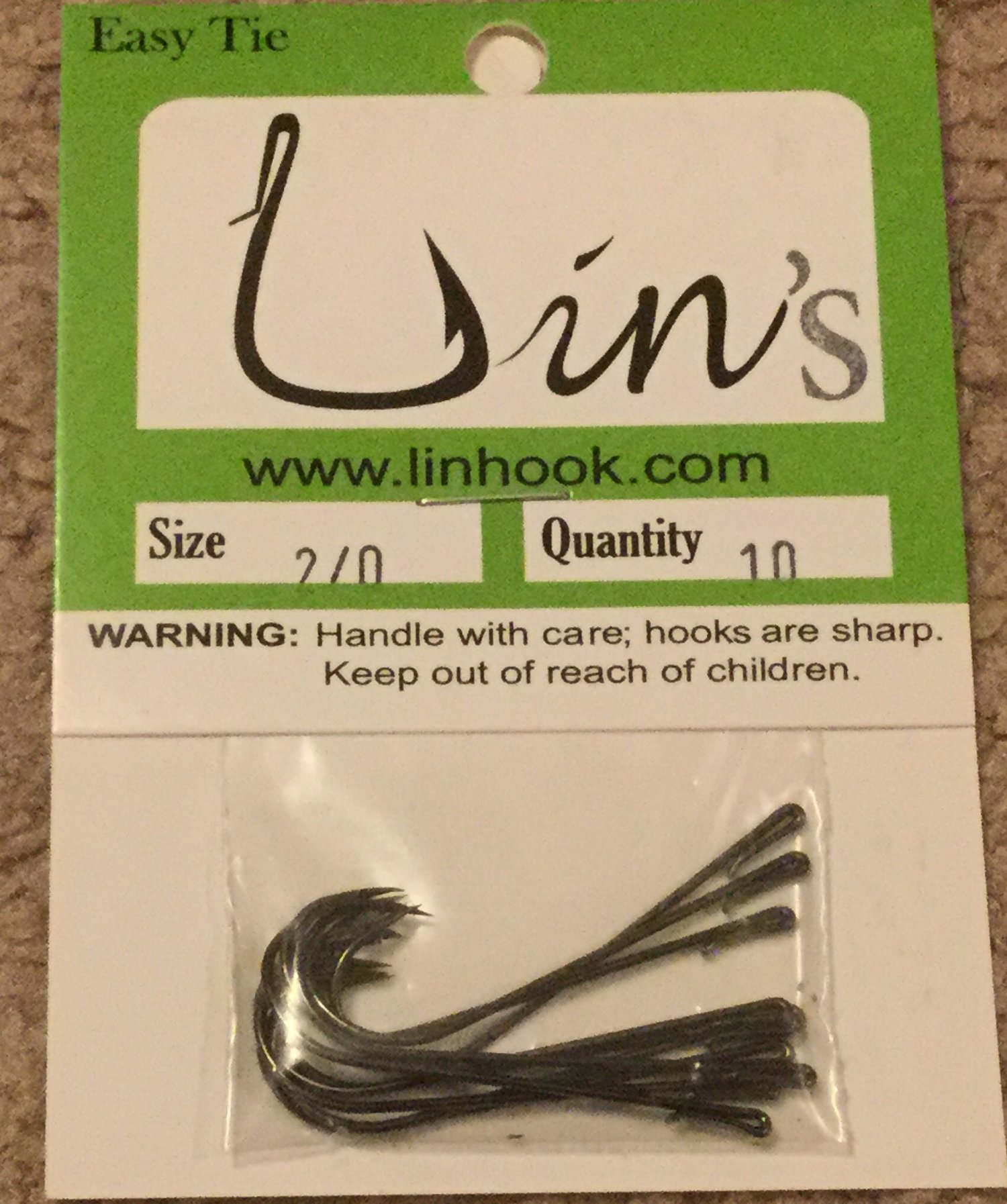 Lin's Slide&Knot Aberdeen Hooks- Single Pack — Lin's Hook