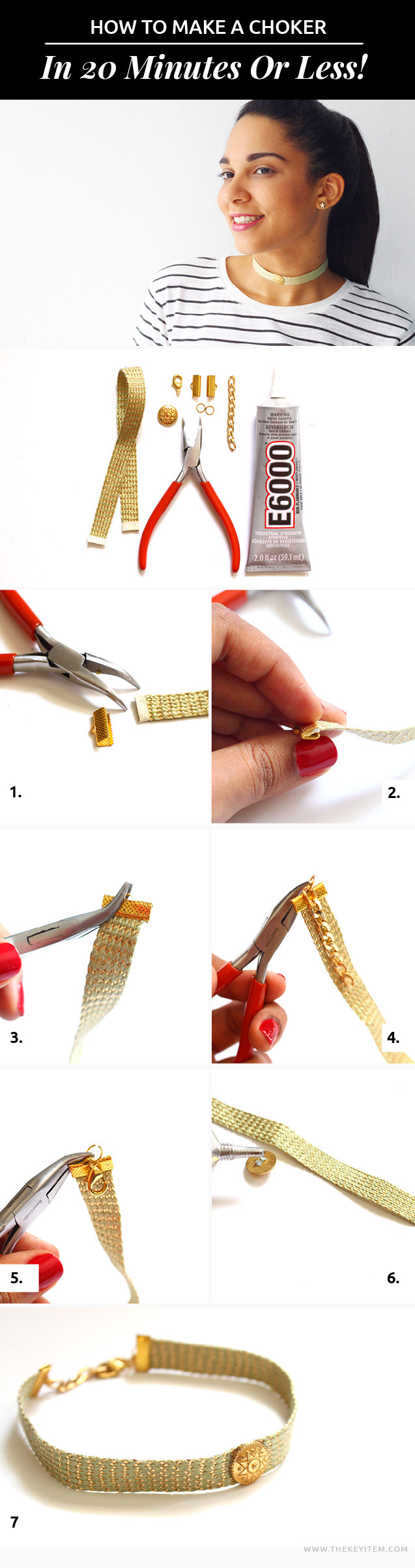 DIY | How To Make A Choker In 20 Mins. Or Less!