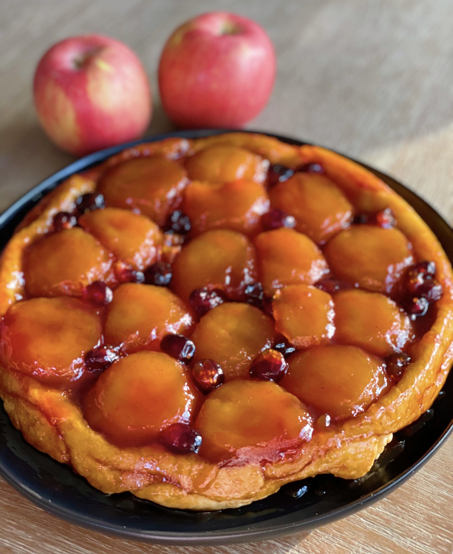 Cranberry Apple Tarte Tatin — Chouquette Kitchen