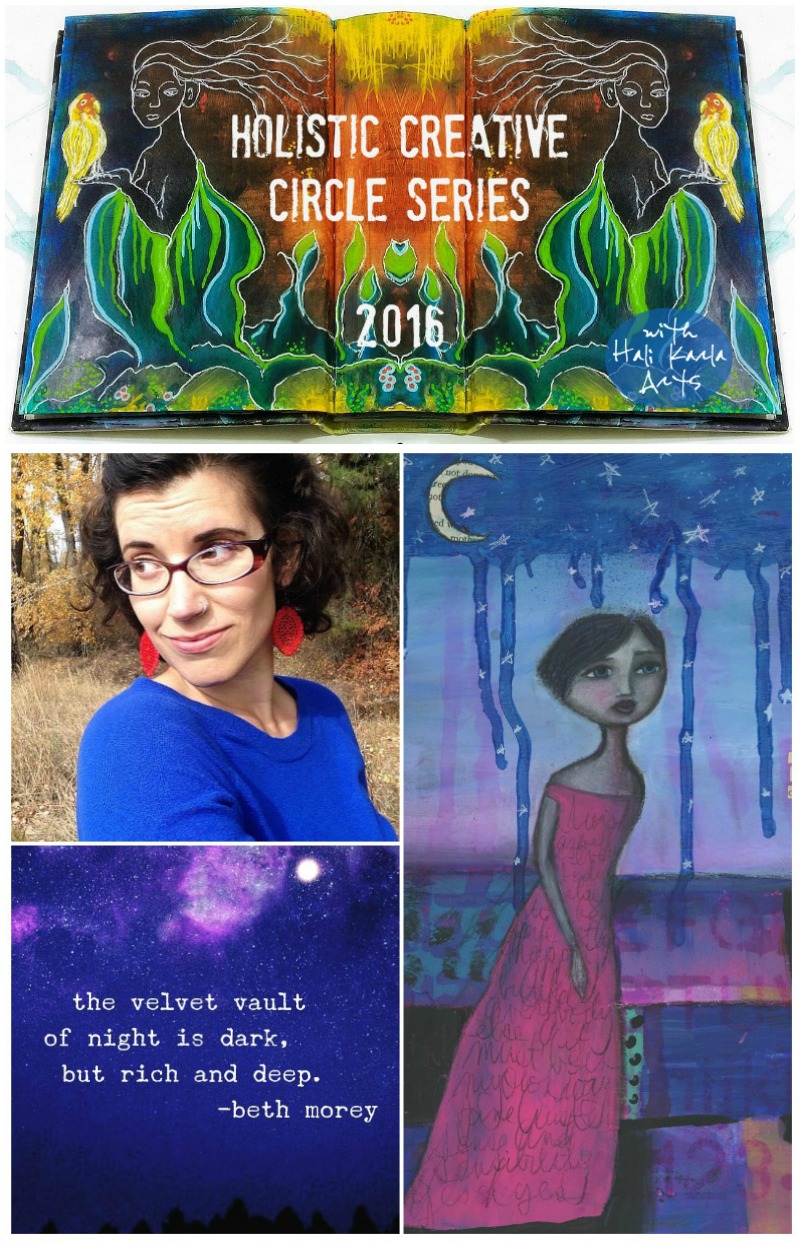 author, coach and artist, Beth Morey shares about creativity, healing and the unexpected gifts of dance in thie Holistc Creative Chat with Hali Karla Arts