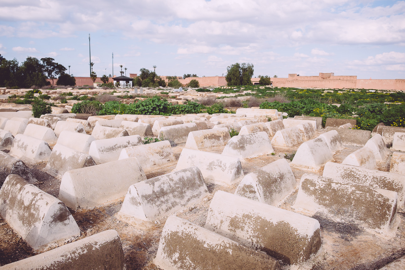 Jüdischer Friedhof Maiara in Mellah - Marrakech