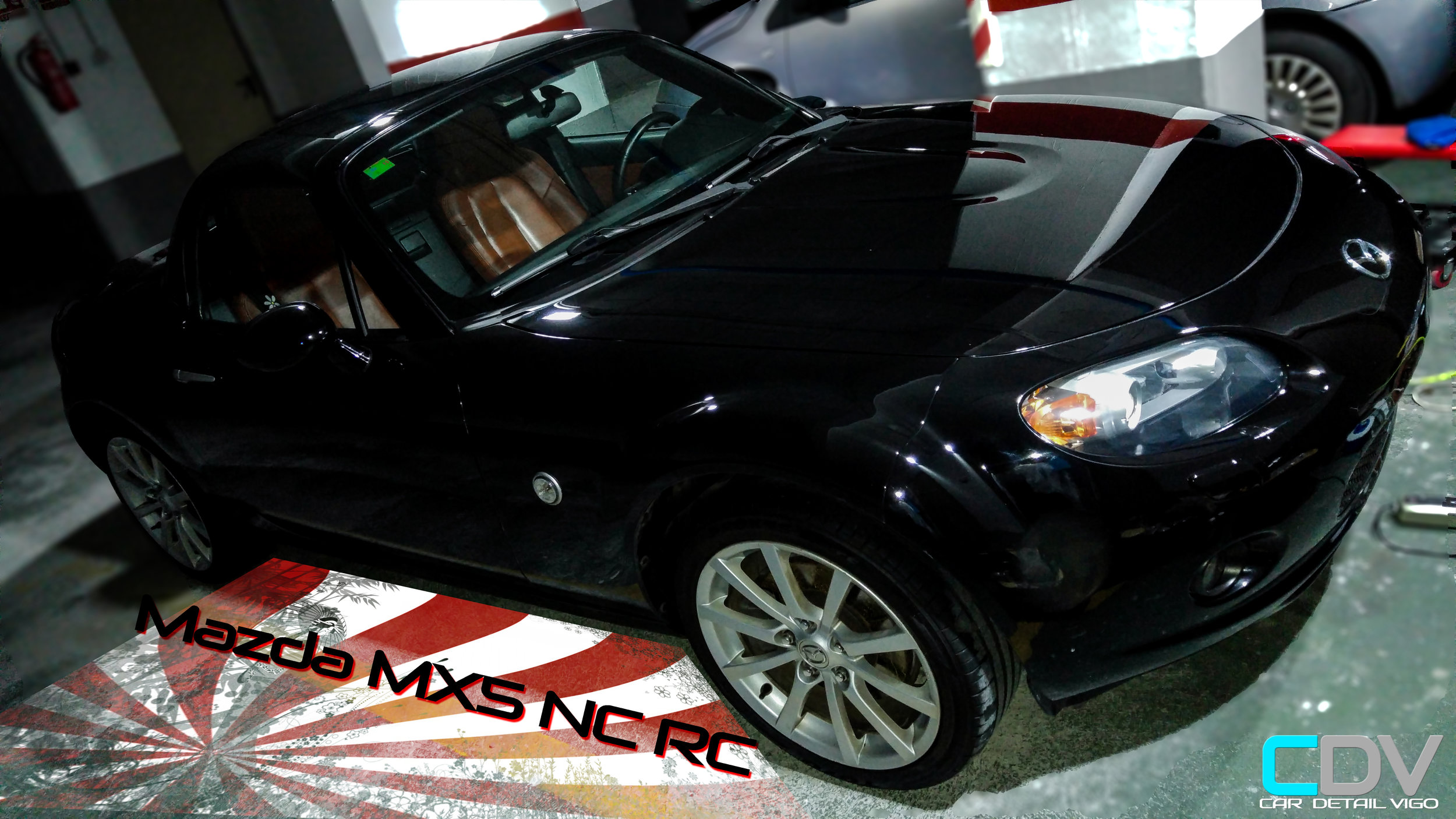 Mazda MX5 Bordado Negro Thinsulate Gorro Coche Clásico Gratis P&P 