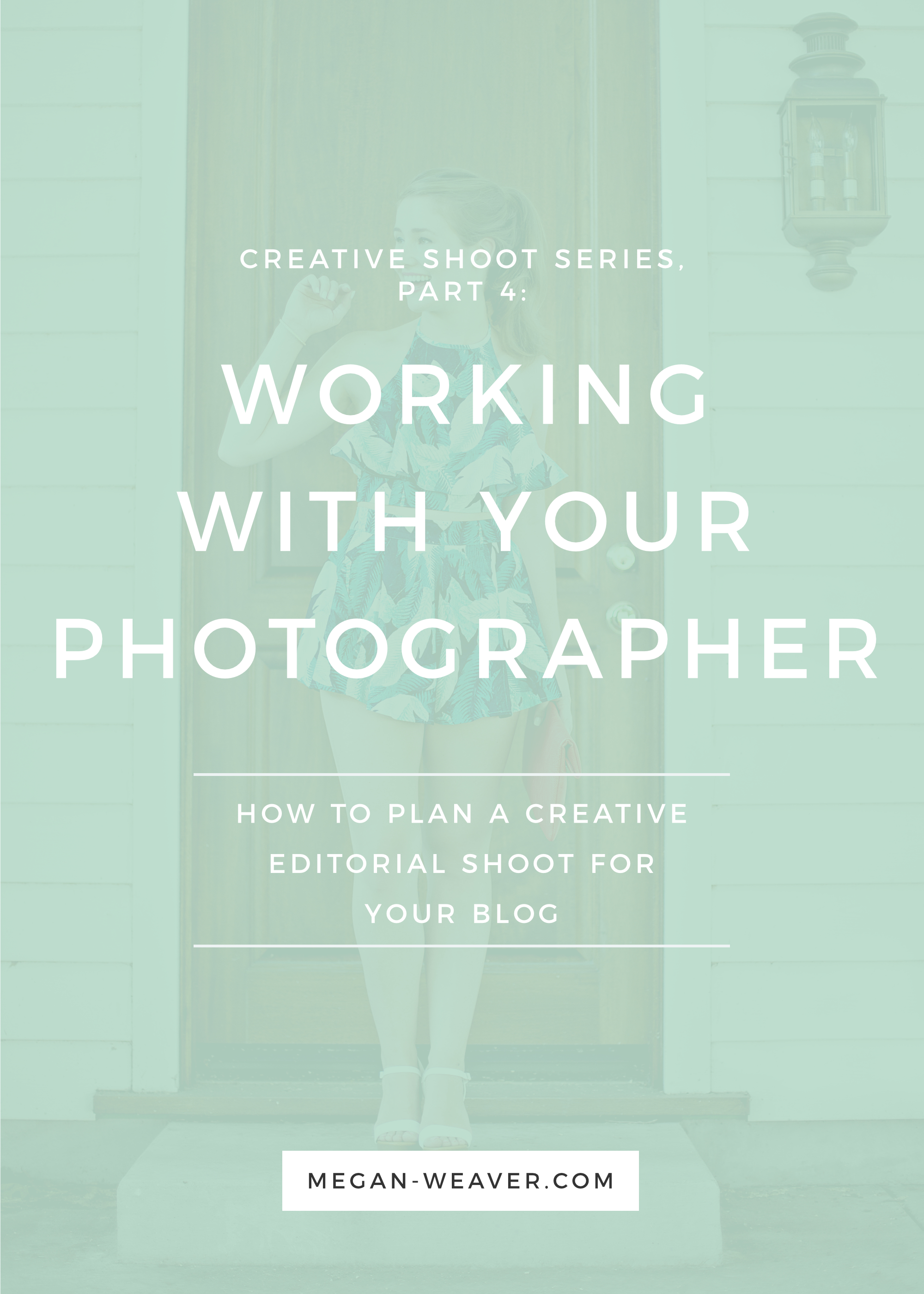Part 4 of our Creative Shoot Series is all about working with your photographer—from how to find the best one for your brand to coordinating plans for a successful shoot.