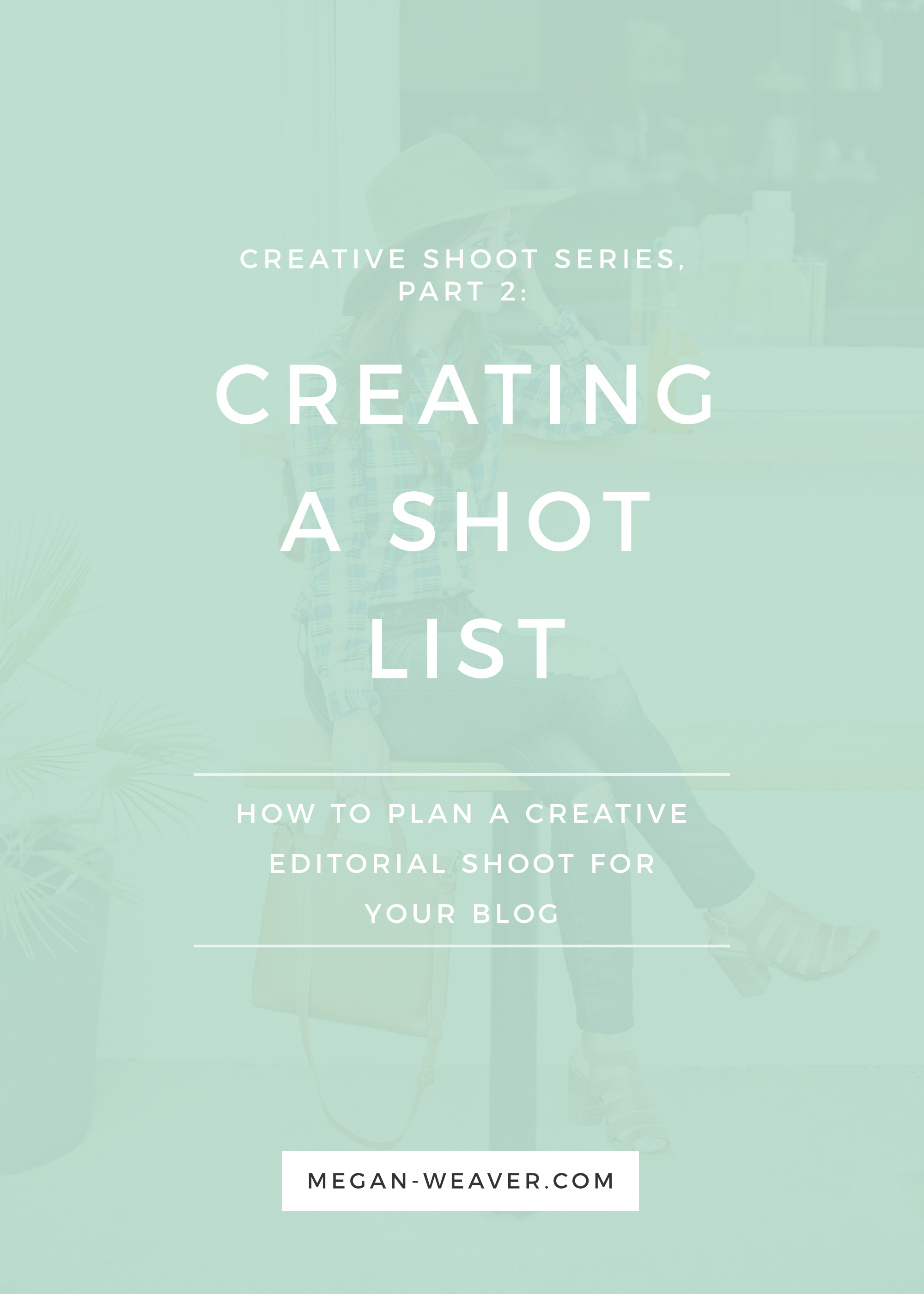Part 2 of our Creative Shoot Series is learning how to put together a shot list for your photographer—that not only includes your favorite shots, but also tells a complete story!