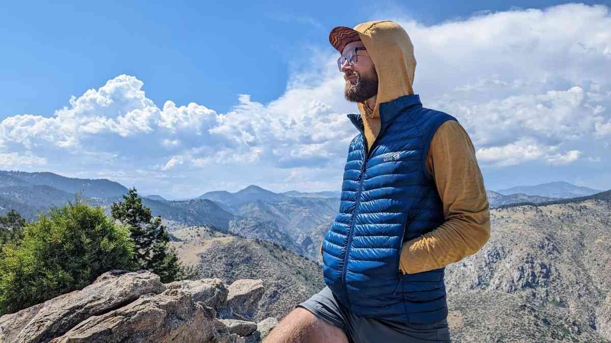 Man Windproof Gilet - Trekking, Outdoor and Running