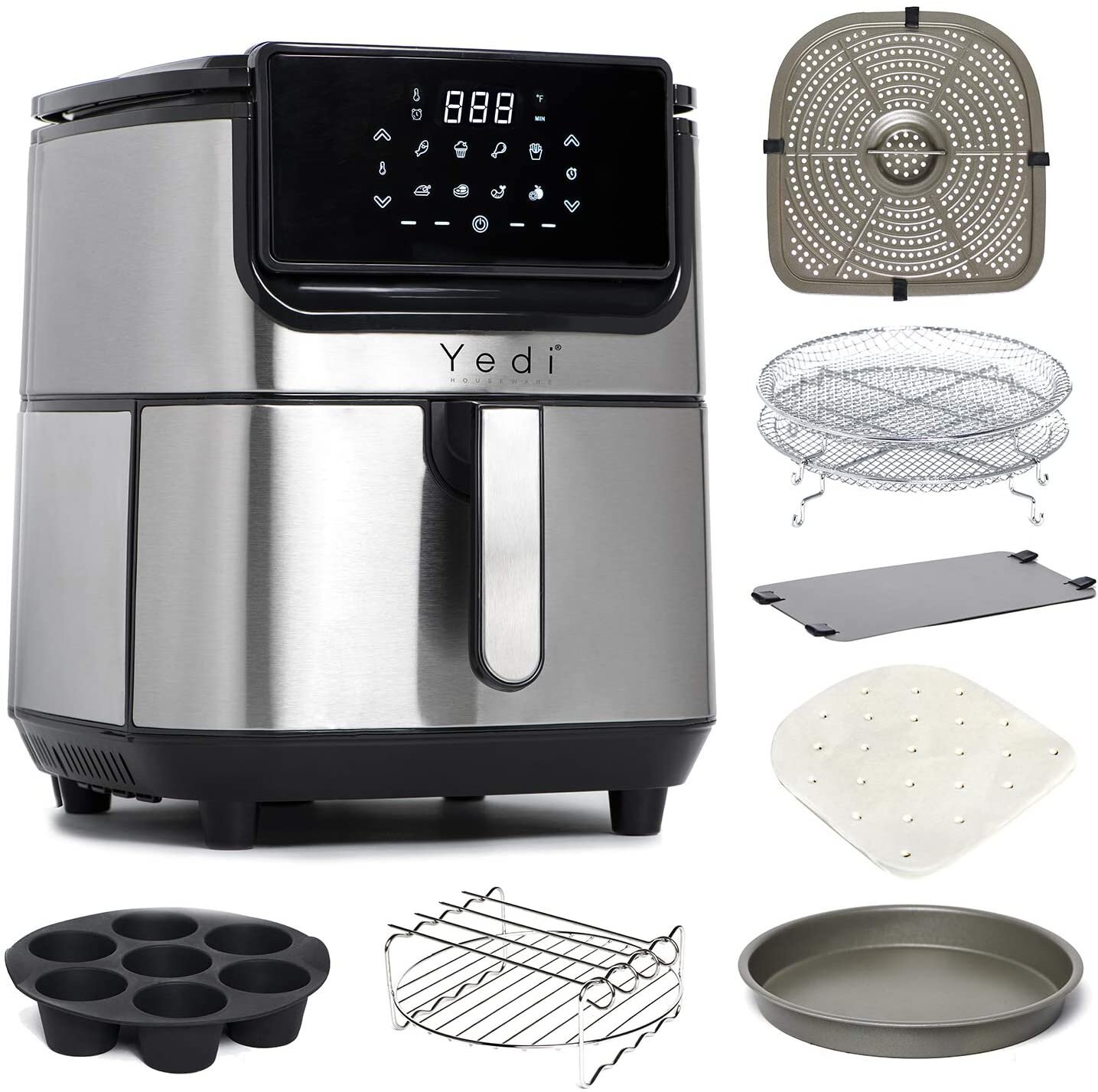 Total Package Air Fryer (4 Quart) — Yedi Houseware Appliances