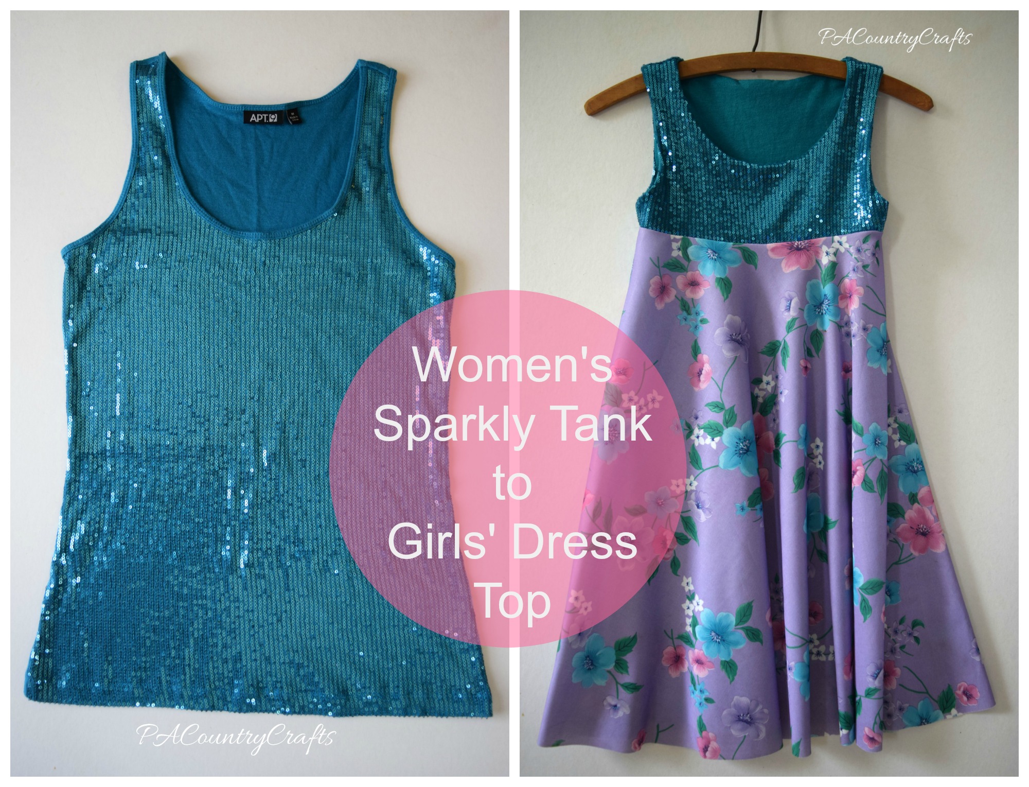 womens sparkly tank to girls dress top
