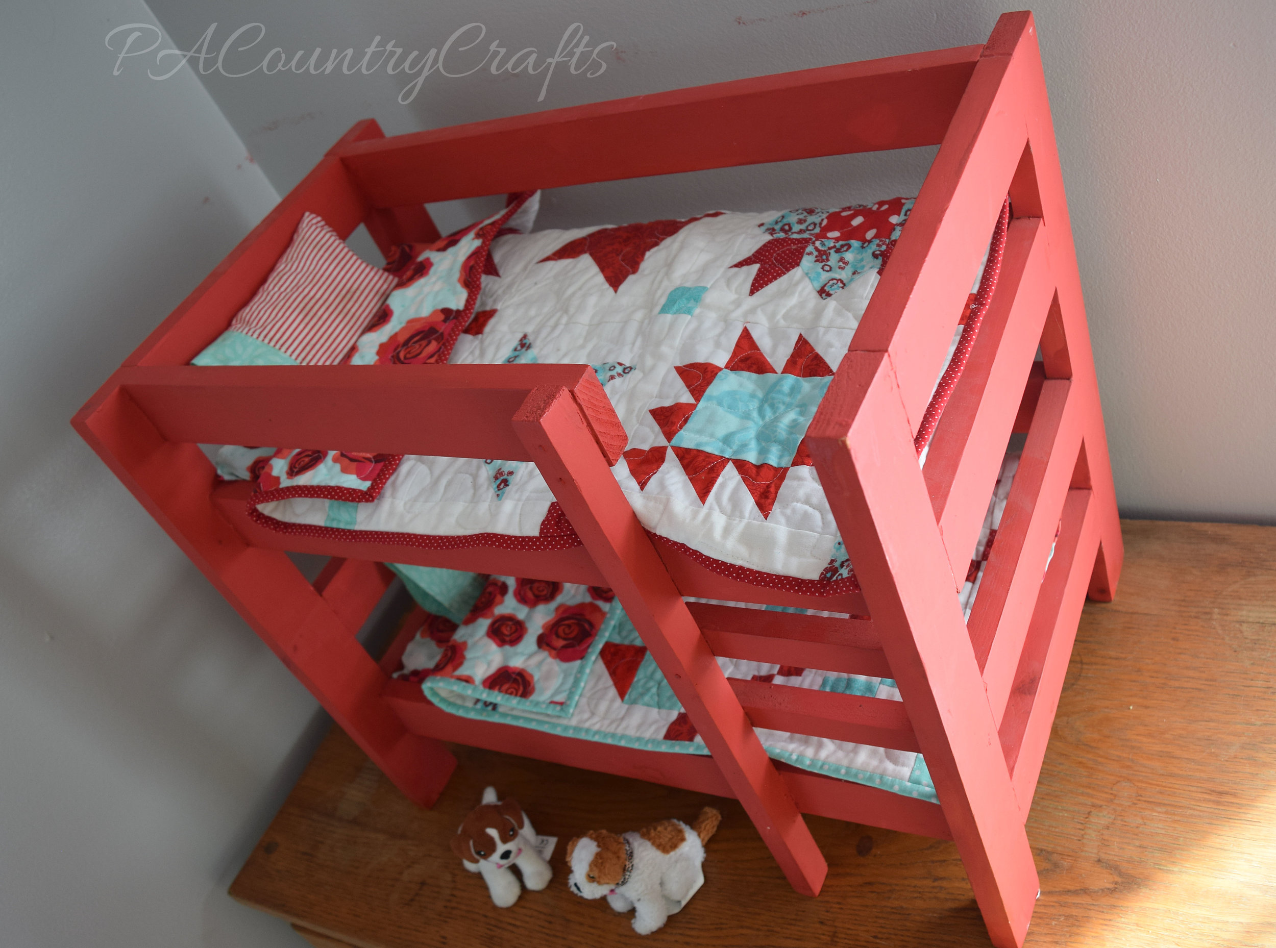 18 inch doll bunk beds