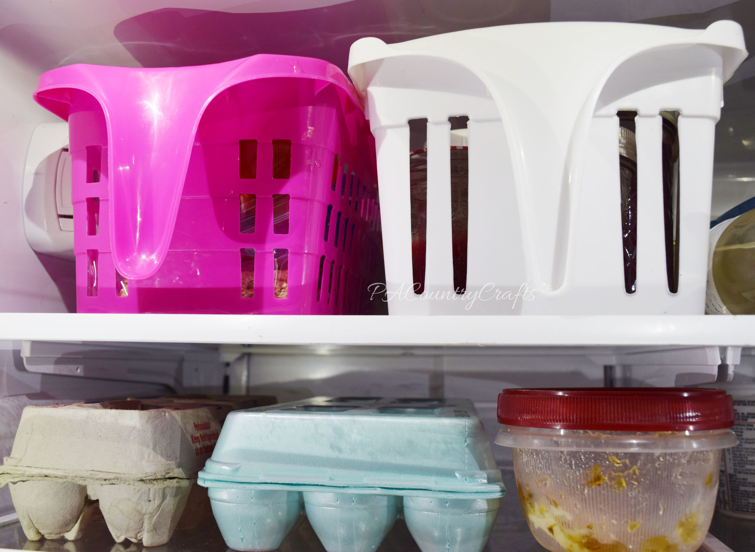 how to organize refrigerator shelves