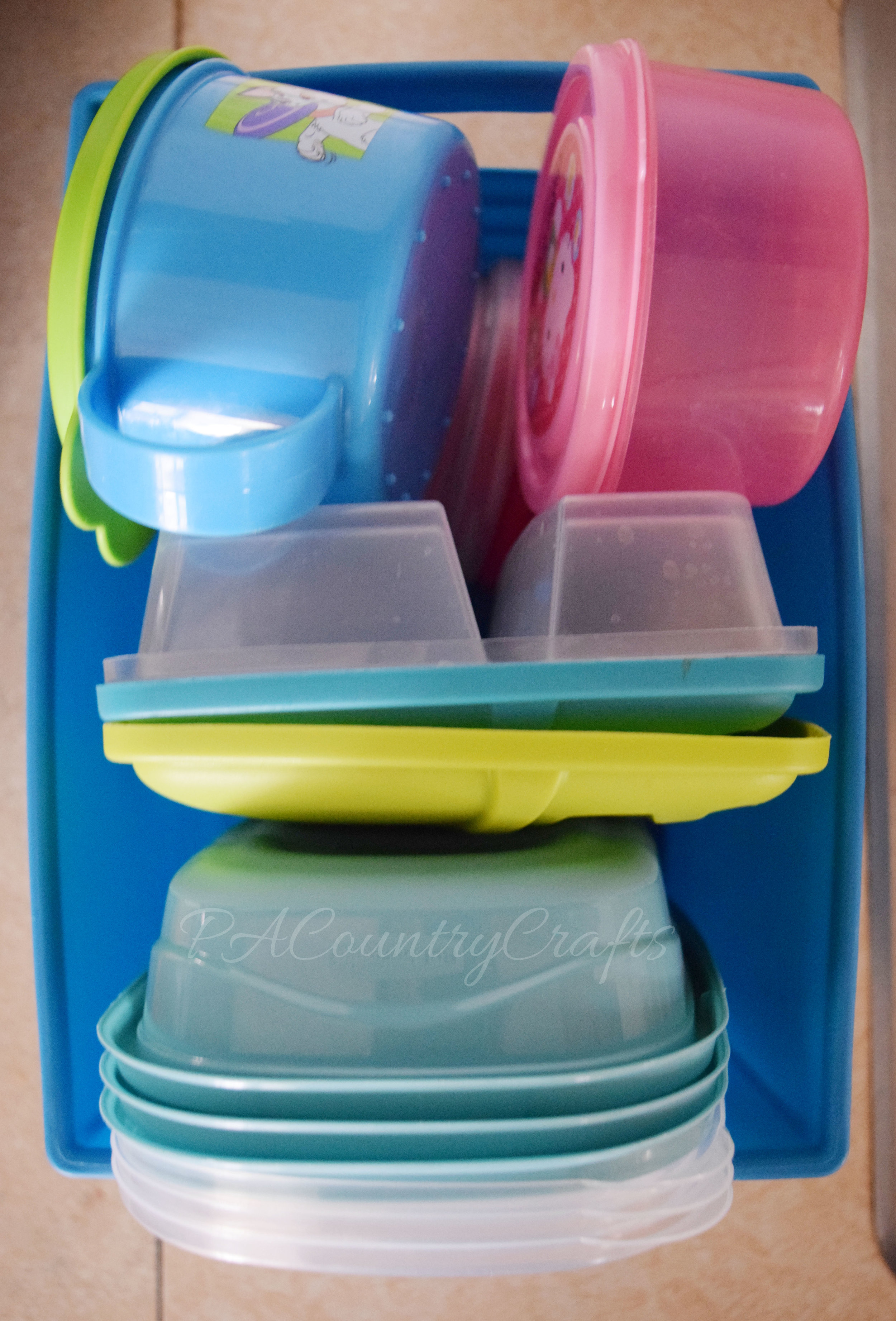lunchbox container organization