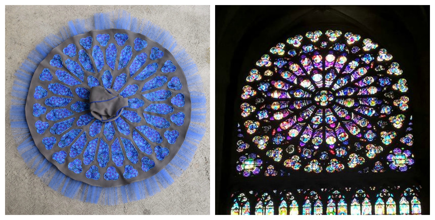 Notre Dame rose window