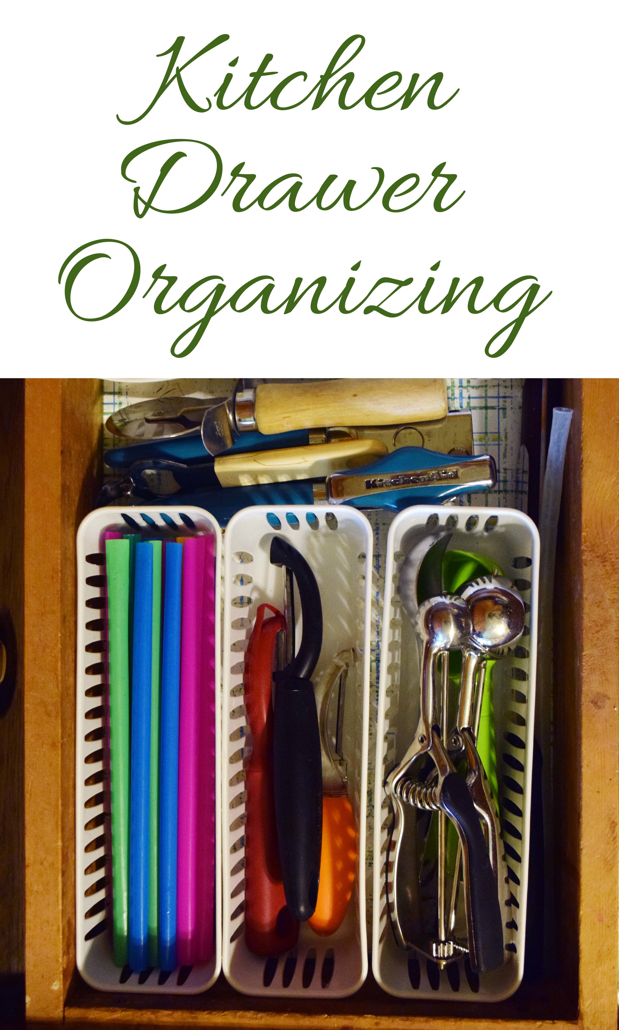 How to declutter and organize your kitchen drawers.