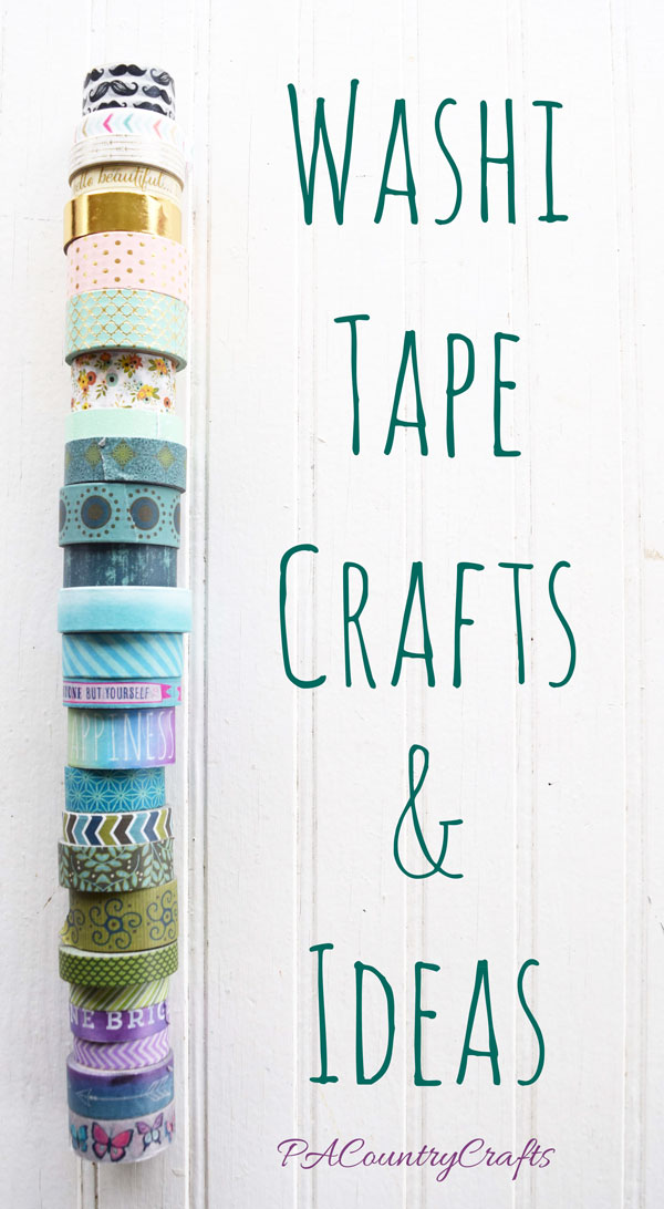 Washi Tape Crafts and Ideas
