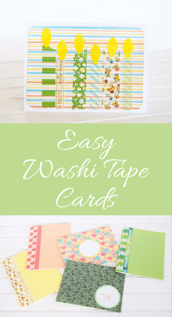 Washi Tape Cards