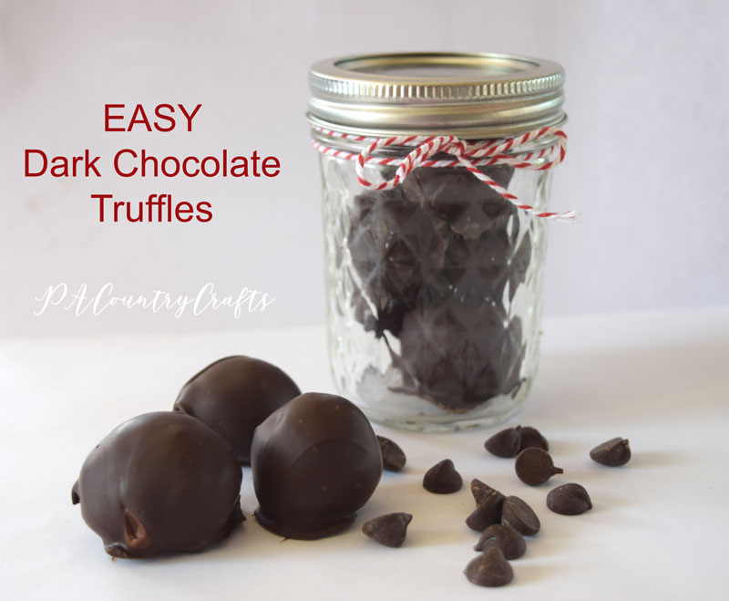 Special Dark Chocolate Truffle Recipe