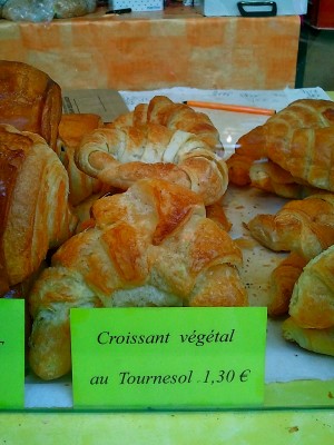 Vegan Croissant, Parisian Farmers Market, Enforced Arch
