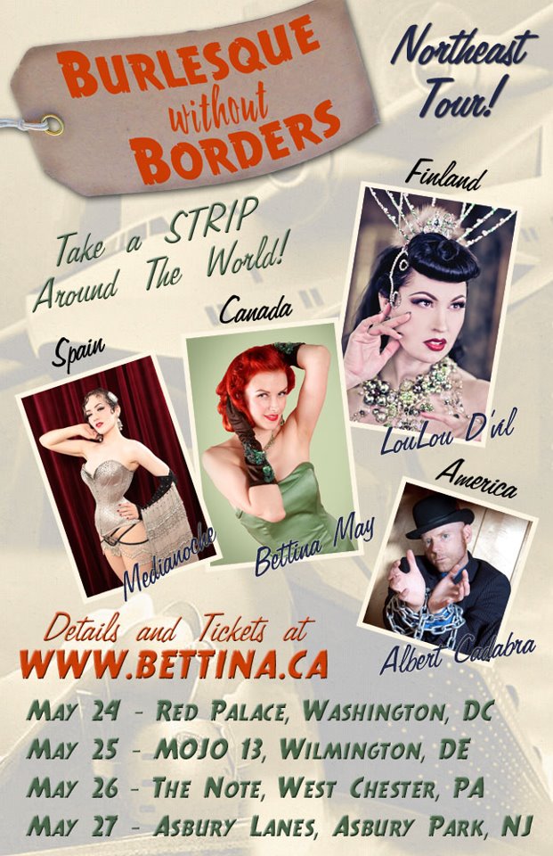 Bettin May, Burlesque Without Borders
