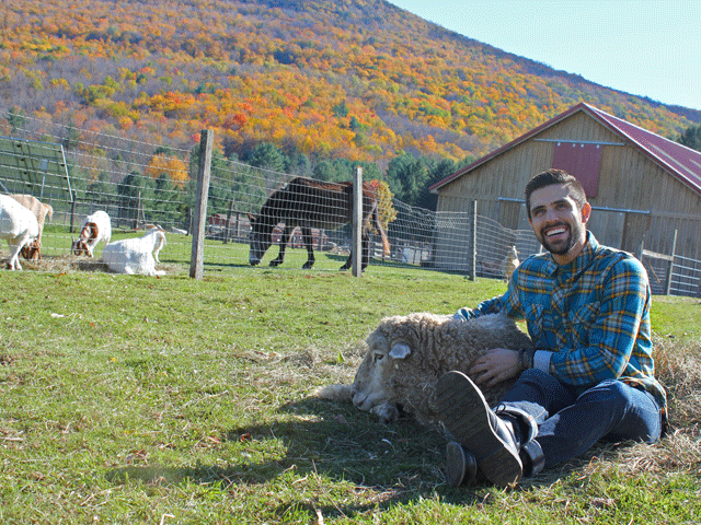 James Koroni, Woodstock Farm Animal Sanctuary, 2012
