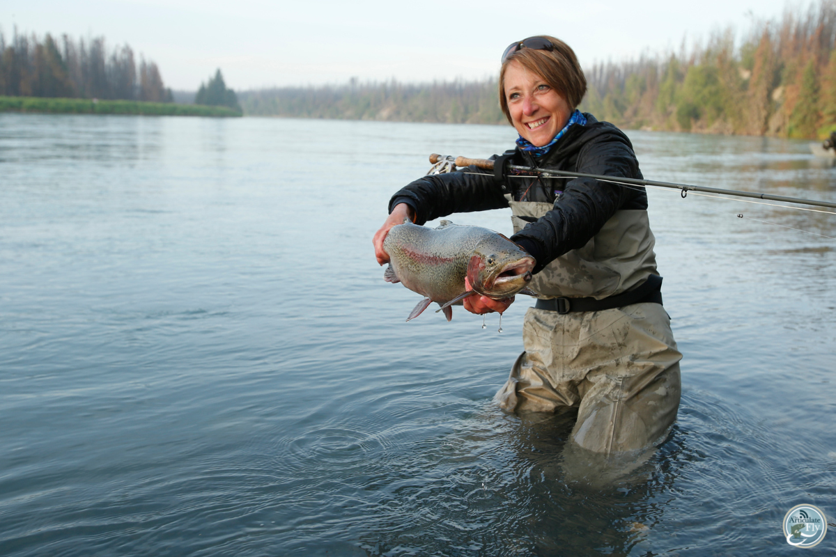 PODCAST INTERVIEW: Linda Leary of FisheWear — The Articulate Fly Fly  Fishing Podcast